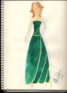 When I was 17, this is what I planned to wear to the Oscars.... 