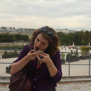 When preparing for a day exploring Paris, all you need is a good lipstick. 